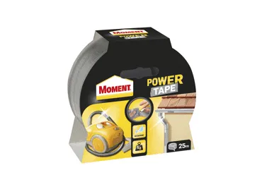 Lipnioji juosta MOMENT POWER TAPE (sidabro sp., 25 m), 25 m.