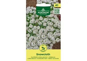 Lobuliarijos Snowcloth,  AGRONOM