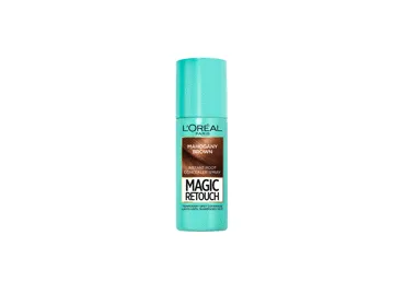L'OREAL MAGIC RETOUCH ataugusių plaukų šaknų purškiklis, Mahogany BROWN, 75 ml