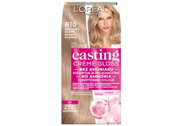 L'Oreal Paris Casting Creme Gloss pusiau ilgalaikiai plaukų dažai be amoniako, 810