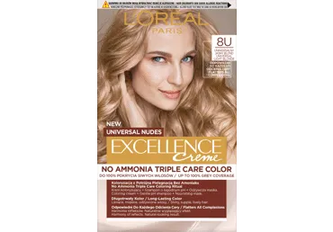 L'Oréal Paris Excellence Plauku dažai Universal Nudes  LT BLONDE 8U