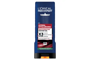L'Oréal Paris Men Expert Hydra Hyaluronic dušo želės, 400 ml