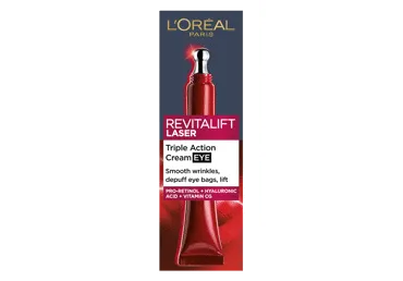 L’Oréal Paris Revitalift Laser paakių kremas brandžiai odai su proretinoliu, 15 ml