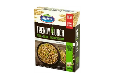Lobīti mieži, bulgurs MELVIT Trendy Lunch 4x100g