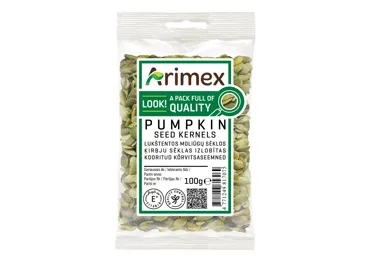 Lukštentos moliūgų sėklos ARIMEX, 100 g