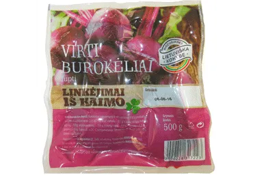 Lupti virti burokėliai LINKĖJIMAI IŠ KAIMO, vakuumuoti, 500 g