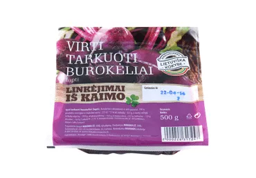 Lupti virti tark. burokėliai LINKĖJIMAI IŠ KAIMO, vakuumuoti, 500 g