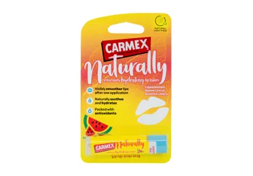 Lūpų balzamas CARMEX NATURALLY arbūzų kvapo, 4.25 g