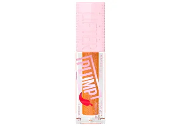 Lūpų blizgis MAYBELLINE LIFTER PLUMP, Nr. 008-HOT HONEY, 1 vnt.