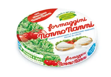 Lyd. sūrio gaminys FORMAGGINI NONNO NANNI, 37 % rieb. s. m., 140 g