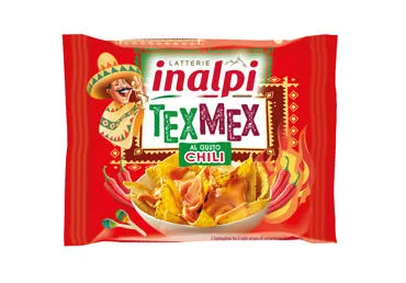 Lyd. sūris su aitr. papr. riek.INALPI TEX MEX, 38% rieb.s.m., 150 g