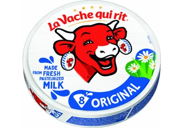 Lydytas sūris LA VACHE QUI RIT, 45 % rieb. s. m., 120 g