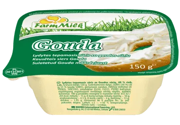 Lydytas tepamasis sūris FARM MILK, 150 g
