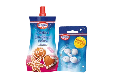Dekoratīvā glazūra DR. OETKER balta 140g