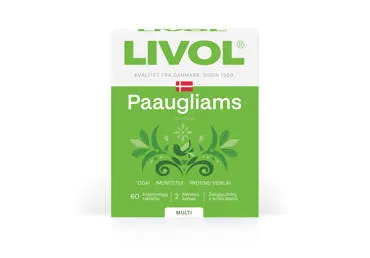 Maisto papildas LIVOL MULTI paaugliams, 60 vnt.