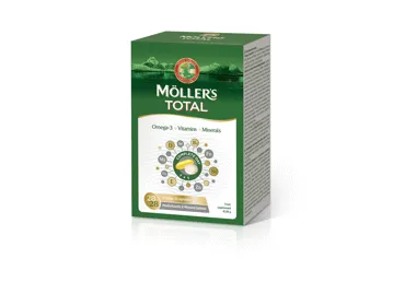 Maisto papildas MOLLER'S TOTAL, 56 vnt.