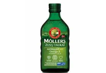 Maisto papildas MOLLER'S (žuvų taukai), 250 ml