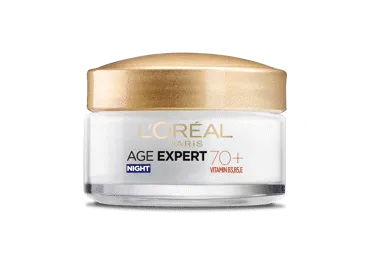 Maitinamasis naktinis kremas nuo raukšlių L’Oréal Paris Age Expert  70+, 50 ml