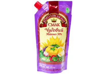 Majonezas KARALIŠKAS SKONIS, 50 % rieb., 300 g