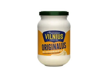 Majonezas VILNIUS ORIGINALUS, 70,5 % rieb., 420 g