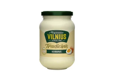 Majonezas VILNIUS su krapais, 35 % rieb., 475 ml