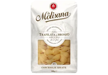 Makaronai CONCHIGLIE RIGATE LAMOLISANA Nr. 25, 500 g
