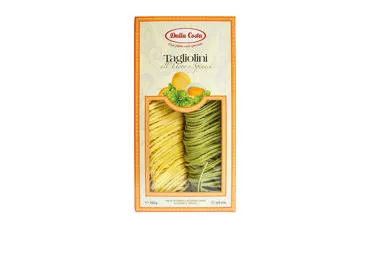 Makaronai DALLA COSTA su kiaušiniais ir špinatais, 250 g