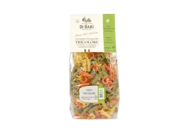 Makaronai DI BARI GIGLI TRICOLORE, 500 g