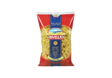 Makaronai DIVELLA FUSILLI Nr. 40 (sraigteliai), 500 g