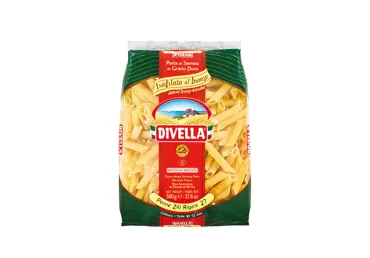 Makaroni DIVELLA Penne Ziti Rigate Bronze 500g