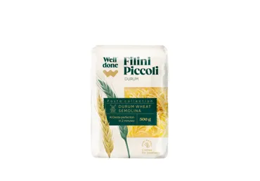 Makaroni WELL DONE Fillini Piccoli 500g