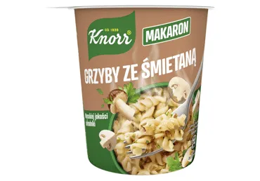 Makaronai su grybų padažu KNORR, 59 g