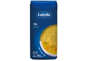 Makaronai LUBELLA FILINI Nr. 2 (vermišeliai), 400 g