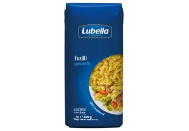 Makaronai LUBELLA FUSILLI Nr. 20 (sraigteliai), 400 g
