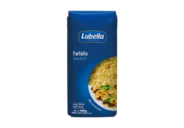 Makaronai LUBELLA, kaspinėliai, 400 g