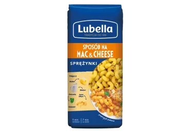 Makaronai LUBELLA MAC & CHEESE, 400 g