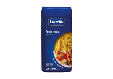 Makaronai LUBELLA PENNE RIGATE Nr. 17 (vamzdeliai), 400 g