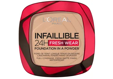 Makiažo pagrindas-kompaktinė pudra L'OREAL INF.24H, Nr.130, 9 g