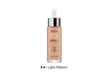 Makiažo pagrindas L'OREAL TRUE MATCH NUDE, Nr. 3-4, 30 ml