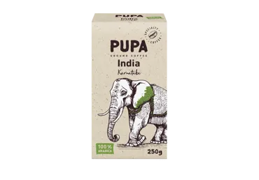 Malta rūšinė kava PUPA INDIA KARNATAKA, 250 g