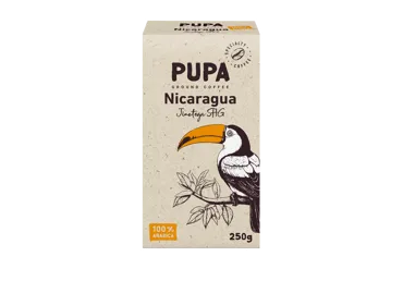 Pupa Nicaragua Jinotega SHG malta rūšinė kava, 250 g