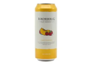 Mango, aviečių skonio sidras REKORDERLIG, 4,5%, 500 ml