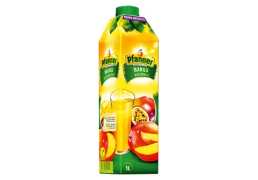 Sulas nektārs Mango marukuja 25% 1l, Pfanner