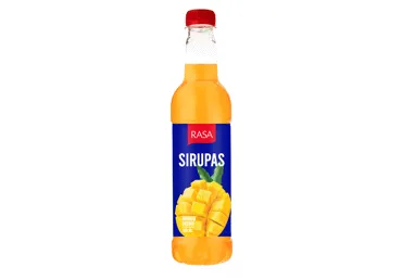 Sirupas RASA, mangų skonio, 0,5 l