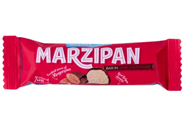 Marcipaninis batonėlis SKRIVERU su juoduoju šokoladu, 40 g