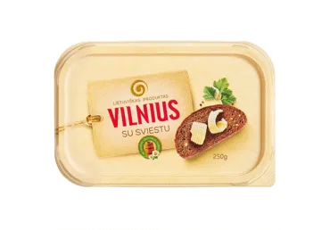 Margarinas VILNIUS su sviestu, 50 % rieb., 250 g