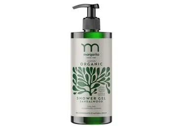 Dušo želė sandalmedžio aromato MARGARITA COSMOS ORGANIC, 400 ml