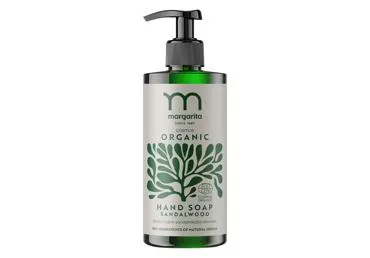 Rankų muilas sandalmedžio aromato MARGARITA COSMOS ORGANIC, 300 ml