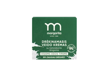 Drėkinamasis veido kremas MARGARITA SENSITIVE SKIN, 50 ml