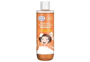 MARGARITA KAKĖ MAKĖ 2IN1 Persikų kvapo plaukų ir kūno prausiklis 250ml